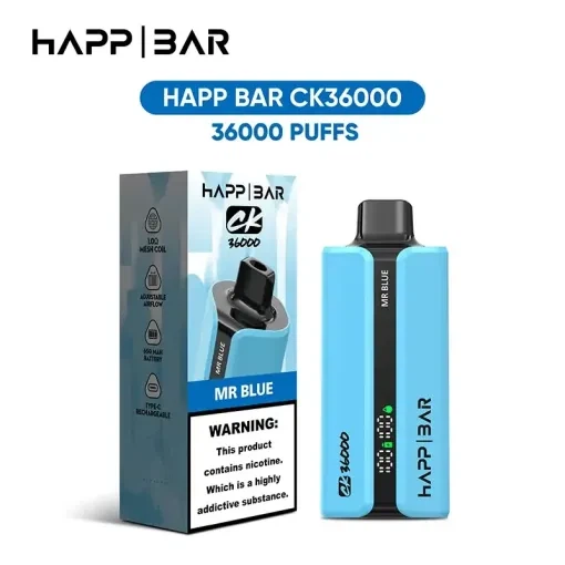 Happ Bar CK36000 Rookwolken Vape